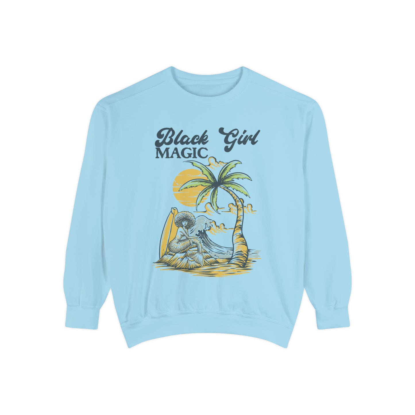 Black Girl MerMagic Crewneck